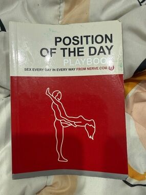Chronicle Books Position of the Day Playbook - Red and White